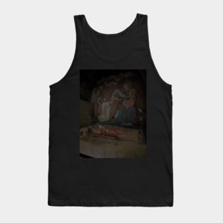 Medieval Crypt Grave in Notre Dame de Bayeux Normandy France Tank Top